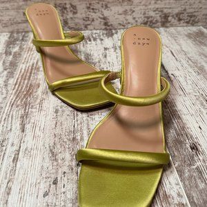 Green Strappy Sandal